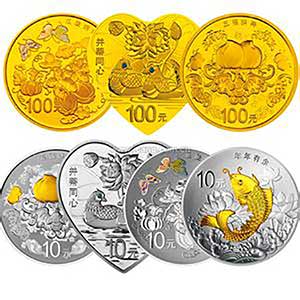 吉祥文化金银币